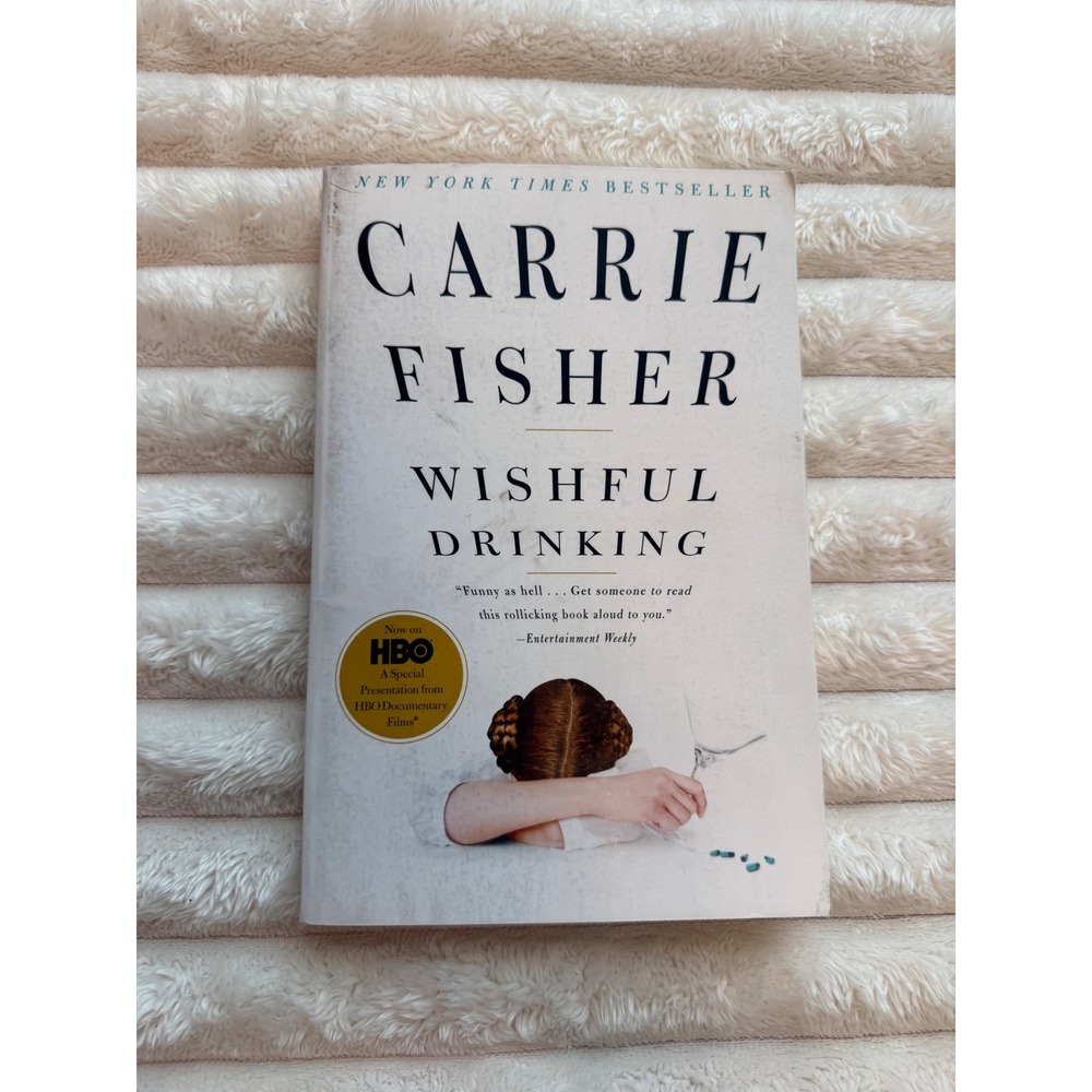 Carrie Fisher Wishful Drinking Paperback Memoir Biography Star Wars Leia